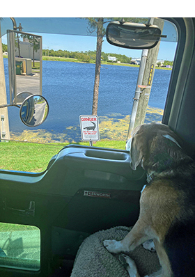 Mackey in the Cab - April, 2024